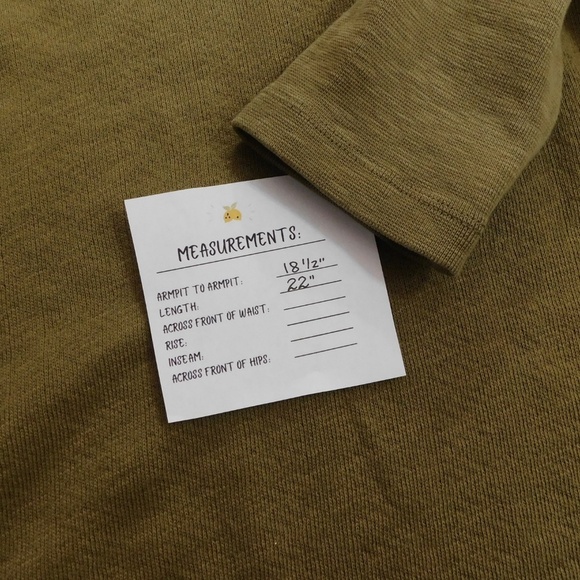 ULLA JOHNSON Philo Pullover Fatigue Green Puff Sleeves Pullover Size P X-Small - Picture 15 of 15